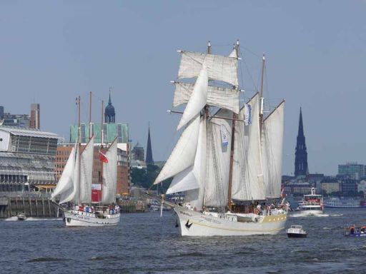 Hafengeburtstag Segelschiffe