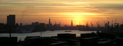 Sonnenaufgang Hamburg